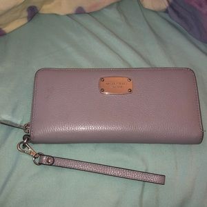 Michael Kors zip around wallet